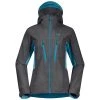 Bergans Of Norway Cecilie Mountain Softshell Jacket Solid Dark Grey / Clear Ice Blue -Bergans Of Norway shop 2554 21681