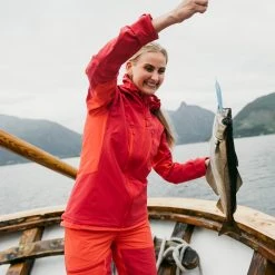 Bergans Of Norway Cecilie Mountain Softshell Jacket Red Leaf / Energy Red -Bergans Of Norway shop 2554 21683 3