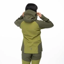 Bergans Of Norway Cecilie Mountain Softshell Jacket Dark Olive Green / Trail Green -Bergans Of Norway shop 2554 25281 6
