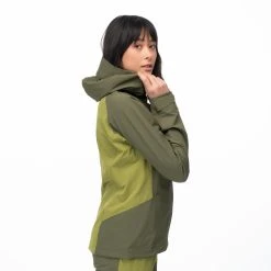 Bergans Of Norway Cecilie Mountain Softshell Jacket Dark Olive Green / Trail Green -Bergans Of Norway shop 2554 25281 7