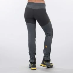 Bergans Of Norway Cecilie Mountain Softshell Pants Solid Dark Grey / Solid Charcoal / Light Golden Yellow -Bergans Of Norway shop 2556 13439 3