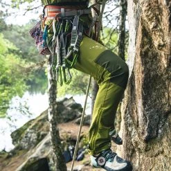 Bergans Of Norway Cecilie Mountain Softshell Pants Trail Green / Dark Olive Green -Bergans Of Norway shop 2556 25280 2