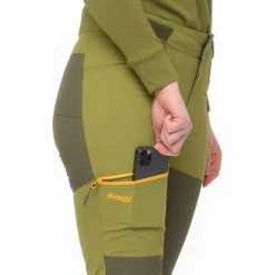 Bergans Of Norway Cecilie Mountain Softshell Pants Trail Green / Dark Olive Green -Bergans Of Norway shop 2556 25280 7