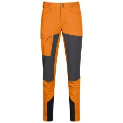 Bergans Of Norway Cecilie Mountain Softshell Pants Cloudberry Yellow / Solid Dark Grey