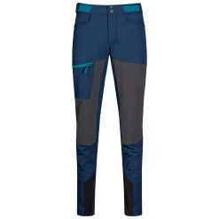 Bergans Of Norway Cecilie Mountain Softshell Pants Deep Sea Blue / Solid Dark Grey