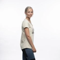 Bergans Of Norway Classic V2 W Tee Chalk Sand -Bergans Of Norway shop 2781 14194 2