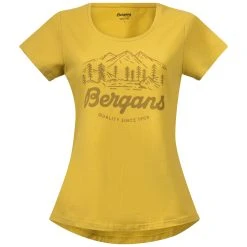 Bergans Of Norway Classic V2 W Tee Light Olive Green