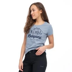 Bergans Of Norway Classic V2 W Tee Husky Blue -Bergans Of Norway shop 2781 24313 4