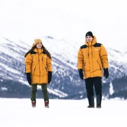Bergans Of Norway Expedition Down Unisex Parka Arctic Ocean Yellow / Black -Bergans Of Norway shop 2782 21765 4