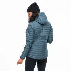 Bergans Of Norway Lava Light Down Jacket W/Hood Women Orion Blue -Bergans Of Norway shop 2904 21466 3