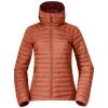 Bergans Of Norway Lava Light Down Jacket W/Hood Women Terracotta -Bergans Of Norway shop 2904 22095