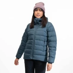 Bergans Of Norway Lava Medium Down Jacket W/Hood Women Orion Blue -Bergans Of Norway shop 2908 21466 1