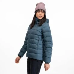 Bergans Of Norway Lava Medium Down Jacket W/Hood Women Orion Blue -Bergans Of Norway shop 2908 21466 4