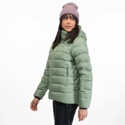 Bergans Of Norway Lava Medium Down Jacket W/Hood Women Jade Green -Bergans Of Norway shop 2908 23326 4