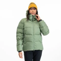 Bergans Of Norway Lava Warm Down Jacket W/Hood Women Jade Green -Bergans Of Norway shop 2914 23326 1