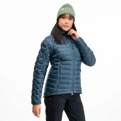 Bergans Of Norway Magma Light Down Jacket W/Hood Women Orion Blue -Bergans Of Norway shop 2928 21466 2