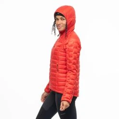 Bergans Of Norway Magma Light Down Jacket W/Hood Women Dark Brick -Bergans Of Norway shop 2928 21631 3