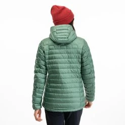 Bergans Of Norway Magma Light Down Jacket W/Hood Women Dark Jade Green -Bergans Of Norway shop 2928 23547 3