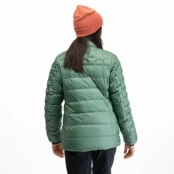 Bergans Of Norway Magma Medium Down Jacket W/Hood Women Dark Jade Green -Bergans Of Norway shop 2938 23547 3