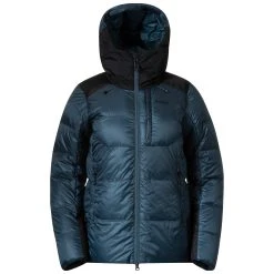 Bergans Of Norway Magma Warm Down Jacket W/Hood Women Orion Blue / Black