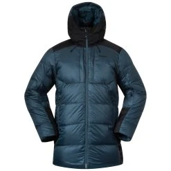 Bergans Of Norway Magma Extreme Down Jacket W/Hood Unisex Orion Blue / Black