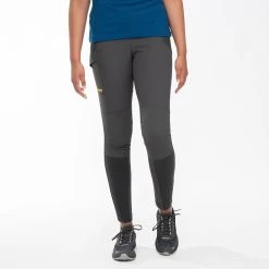 Bergans Of Norway Fløyen Original Tight Pants Women Solid Charcoal / Waxed Yellow -Bergans Of Norway shop 3022 13113 3