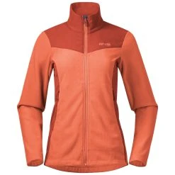 Bergans Of Norway Finnsnes Fleece W Jacket Cantaloupe / Brick