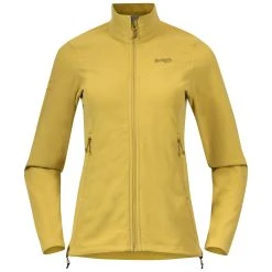 Bergans Of Norway Finnsnes Fleece W Jacket Light Olive Green