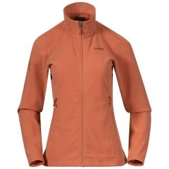 Bergans Of Norway Finnsnes Fleece W Jacket Terracotta