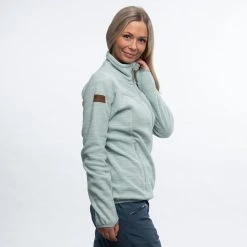 Bergans Of Norway Hareid Fleece W Jacket NoHood Misty Forest -Bergans Of Norway shop 3030 14270 2