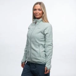 Bergans Of Norway Hareid Fleece W Jacket NoHood Misty Forest -Bergans Of Norway shop 3030 14270 4