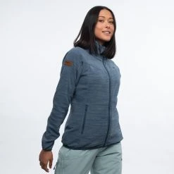 Bergans Of Norway Hareid Fleece W Jacket NoHood Orion Blue -Bergans Of Norway shop 3030 21466 3