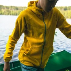 Bergans Of Norway Hareid Youth Jacket Light Golden Yellow -Bergans Of Norway shop 3036 21349 3