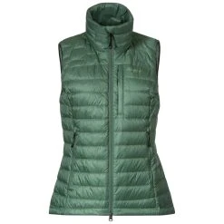 Bergans Of Norway Magma Light Down Vest Women Dark Jade Green
