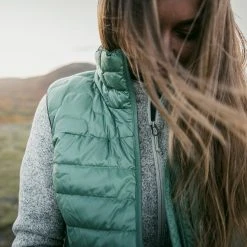 Bergans Of Norway Magma Light Down Vest Women Dark Jade Green -Bergans Of Norway shop 3053 23547 3