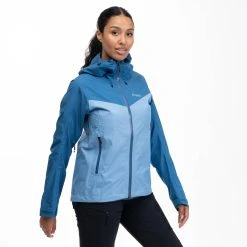 Bergans Of Norway Skar Light 3L Shell Jacket Women Pacific Blue / North Sea Blue -Bergans Of Norway shop 3059 25414 5