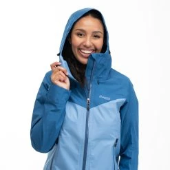Bergans Of Norway Skar Light 3L Shell Jacket Women Pacific Blue / North Sea Blue -Bergans Of Norway shop 3059 25414 6