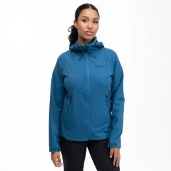 Bergans Of Norway Skar Light Windbreaker Jacket Women North Sea Blue -Bergans Of Norway shop 3063 24116 1
