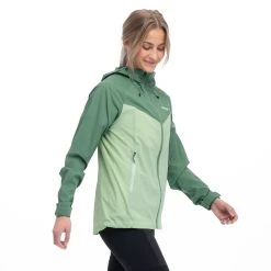 Bergans Of Norway Skar Light Windbreaker Jacket Women Light Jade Green / Dark Jade Green -Bergans Of Norway shop 3063 25370 2