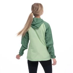 Bergans Of Norway Skar Light Windbreaker Jacket Women Light Jade Green / Dark Jade Green -Bergans Of Norway shop 3063 25370 3