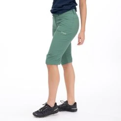 Bergans Of Norway Vandre Light Softshell Long Shorts Women Dark Jade Green -Bergans Of Norway shop 3067 23547 4