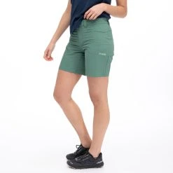 Bergans Of Norway Vandre Light Softshell Shorts Women Dark Jade Green -Bergans Of Norway shop 3069 23547 4