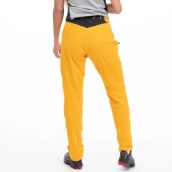 Bergans Of Norway Y LightLine Vapor Pants Women Mango Yellow / Dark Shadow Grey -Bergans Of Norway shop 3077 25286 3