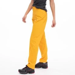 Bergans Of Norway Y LightLine Vapor Pants Women Mango Yellow / Dark Shadow Grey -Bergans Of Norway shop 3077 25286 4