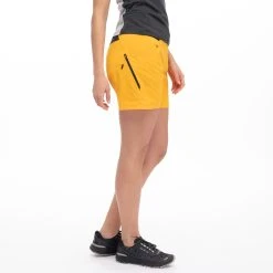 Bergans Of Norway Y LightLine Vapor V2 Shorts Women Mango Yellow / Dark Shadow Grey -Bergans Of Norway shop 3079 25286 2