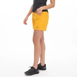 Bergans Of Norway Y LightLine Vapor V2 Shorts Women Mango Yellow / Dark Shadow Grey -Bergans Of Norway shop 3079 25286 4