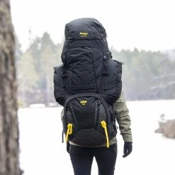 Bergans Of Norway Alpinist V6 Medium 110L Black / Waxed Yellow -Bergans Of Norway shop 4391 13279 3