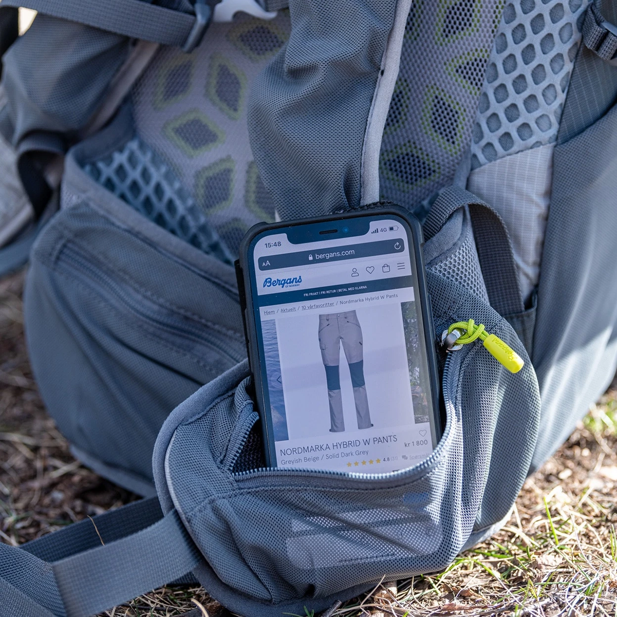 Bergans Of Norway Driv 24 Solid Light Grey / Solid Dark Grey 6 Bergans Of Norway Driv 24 Solid Light Grey / Solid Dark Grey - Bilde 4