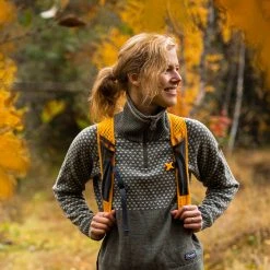 Bergans Of Norway Driv W 12 Mango Yellow / Solid Charcoal -Bergans Of Norway shop 4531 21668 2