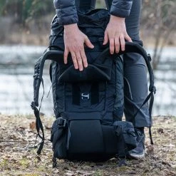 Bergans Of Norway Helium V5 W 55 Green Mud / Black / Pineapple -Bergans Of Norway shop 4581 14247 3